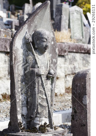 Shinshu Cultural Heritage Master Moriya Sadaharu Ishidoba Lifetime Jizo Bosatsu statue Right overview (Kiso cho Nagano prefecture Fukushima Nagafukuji) 29268131