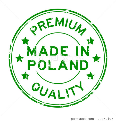 Grunge premium quality made in Poland rubber stamp Grunge premium quality made in Poland rubber stamp 29269197