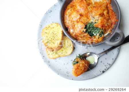 Spinach with cheese Spinach with cheese 29269264