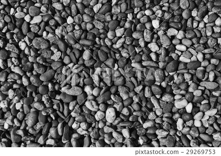 The black and white round stone 29269753