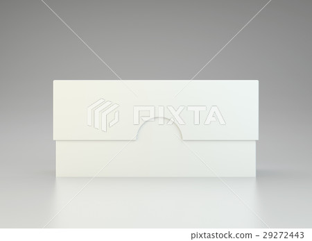 Empty package on gray background. - Stock Illustration [29272443] - PIXTA