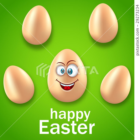 Happy Easter Card with Crazy Egg, Humor Invitation 29273234