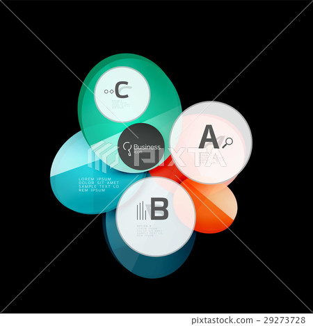 Geometrical abstract infographics banner template 29273728