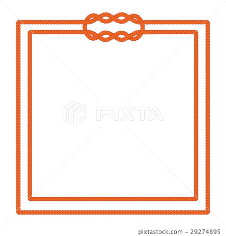 Sailor rope knot picture frame 29274895