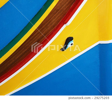 Traditional maltese boat Luzzu Traditional maltese boat Luzzu 29275203