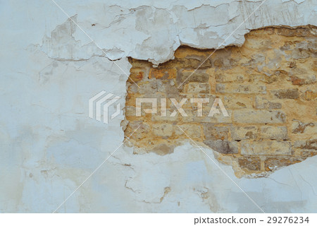 Background of old vintage dirty brick wall with Background of old vintage dirty brick wall with 29276234