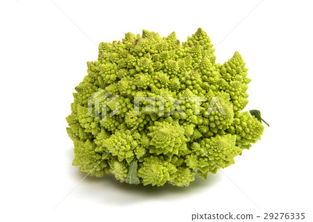 Romanesco broccoli cabbage isolated Romanesco broccoli cabbage isolated 29276335