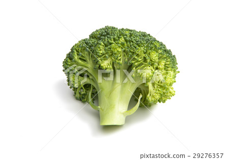 Romanesco broccoli cabbage isolated 29276357
