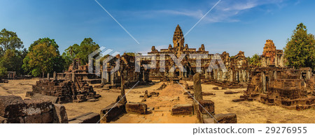 Bakong temple in Angkor Complex, Cambodia Bakong temple in Angkor Complex, Cambodia 29276955