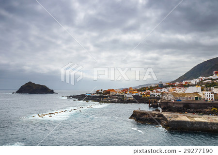 aerial view of Garachico in Tenerife aerial view of Garachico in Tenerife 29277190