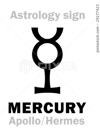Astrology: planet MERCURY Astrology: planet MERCURY 29277423