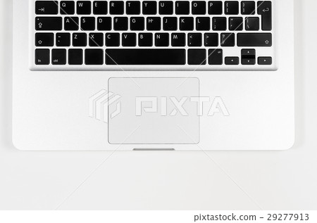 Modern laptop computer, top view Modern laptop computer, top view 29277913