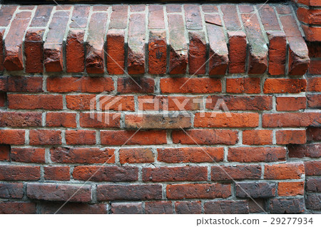 Medieval brick wall texture. Medieval brick wall texture. 29277934