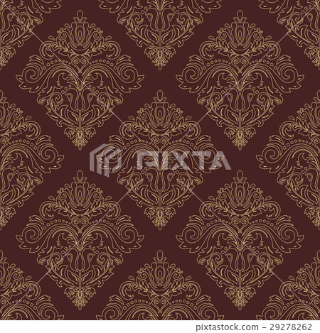 Damask Seamless Vector Background 29278262