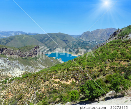 Lake in Sierra Nevada, Spain. 29278555