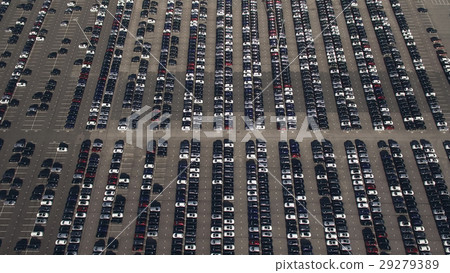 Storage parking with new cars Storage parking with new cars 29279389