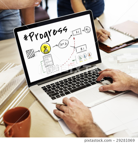 Workflow Progress Project Plan Icon 29281069