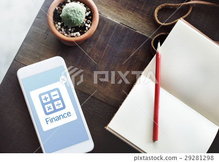 Accounting Banking Investment Budget Calculator Concept Accounting Banking Investment Budget Calculator Concept 29281298