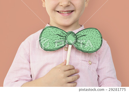 Little Boy Smiling Happiness Playful Bow tie Little Boy Smiling Happiness Playful Bow tie 29281775