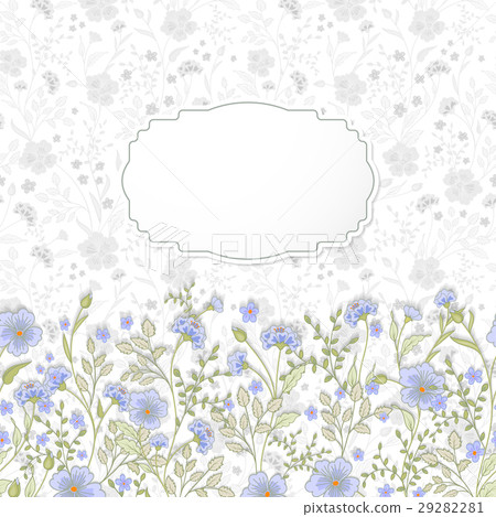 Template frame design for greeting card Template frame design for greeting card 29282281