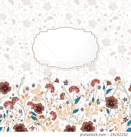 Template frame design for greeting card Template frame design for greeting card 29282282