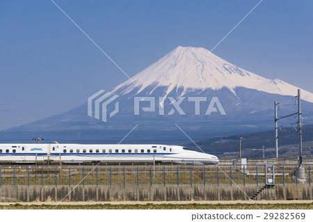 東海道新幹線與富士山 29282569