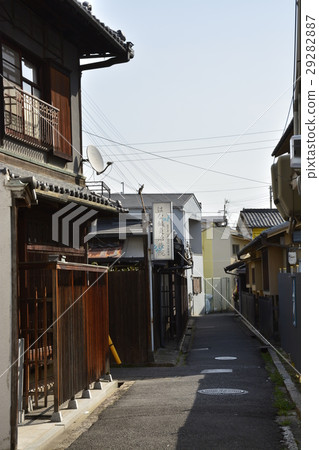[Kishiwada City, Osaka Prefecture] Private houses in the back alley 29282887
