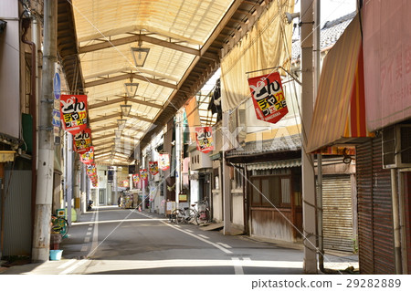 [大阪]岸和田站前的購物街的風景 29282889