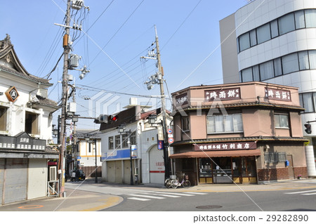 [大阪]岸和田站前的購物街的風景 29282890