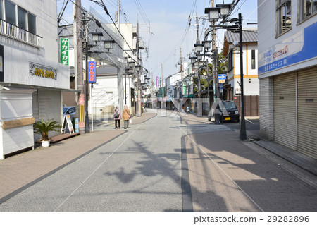 [大阪]岸和田站前的購物街的風景 29282896