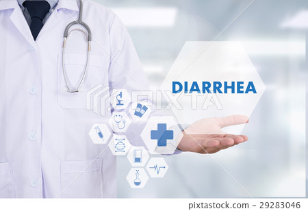 DIARRHEA Healthcare modern medical concept DIARRHEA Healthcare modern medical concept 29283046