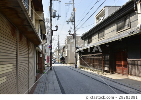 [Kishiwada City, Osaka Prefecture] Kishu Kaido streetscape 29283881