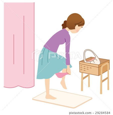 Pregnant woman checking uterine cancer checkup clothes Pregnant woman checking uterine cancer checkup clothes 29284584