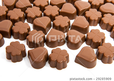 chocolate candies isolated 29285909