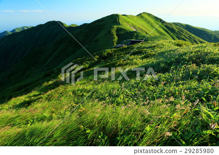 從Iidake的山/ Kamiuchi dake看北部的山脊線 29285980