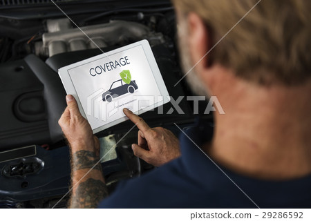 Car Auto Motor Insurance Reimbursement Vehicle Concept 29286592