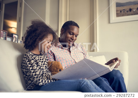 African Descent Family House Home Resting Living 29287272