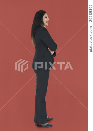 Businesswoman Smiling Happiness Portrait Concept 29289392