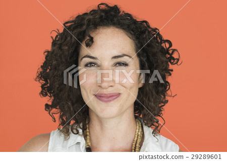 Caucasian Woman Smiling Casual Caucasian Woman Smiling Casual 29289601