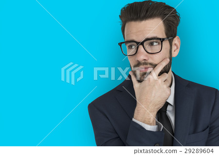 Business Attire Man Cool Posing Business Attire Man Cool Posing 29289604