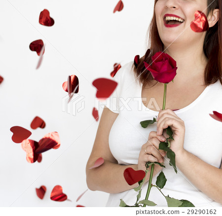 Studio People Shoot Portrait Isolated 29290162