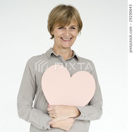 Studio People Shoot Portrait Isolated Studio People Shoot Portrait Isolated 29290643