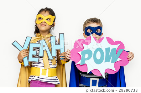 Little Kids Superhero Yeah Pow Papercrafts 29290738