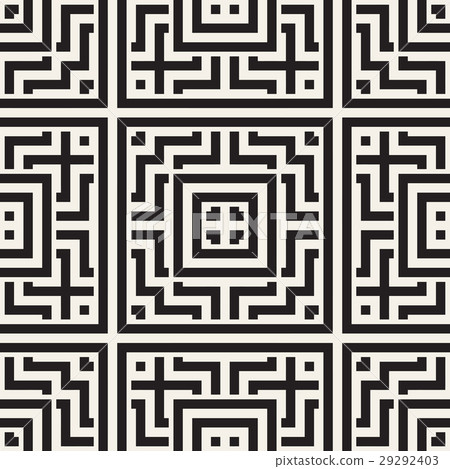 Maze Tangled Lines Contemporary Graphic. Abstract Maze Tangled Lines Contemporary Graphic. Abstract 29292403