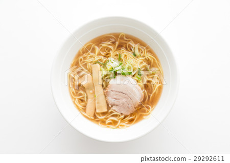 Soy sauce ramen white back 29292611