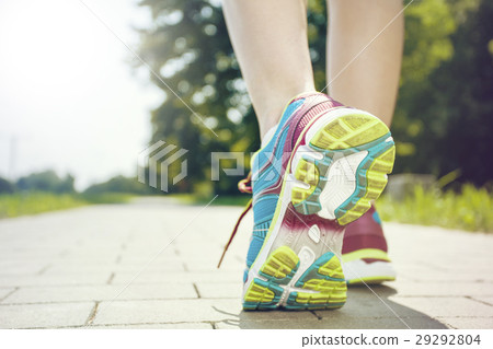 Jogging in the morning 29292804