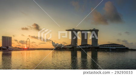 Singapore Skyline and view of Marina Bay 29293033