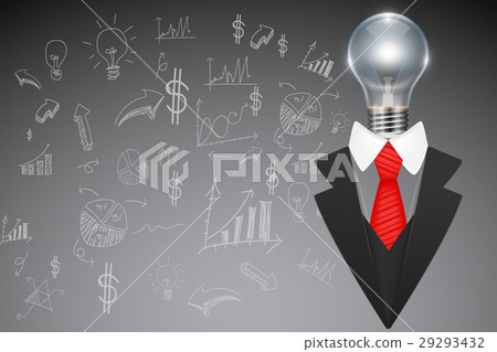 Business Creative and Idea Concept. Business Creative and Idea Concept. 29293432