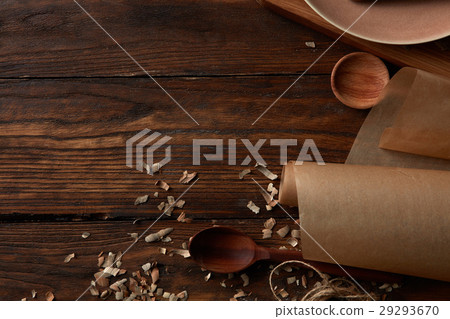 kitchen devices on wooden table 29293670