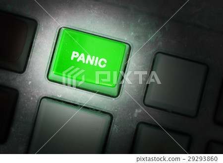 Button on a dirty old panel Button on a dirty old panel 29293860
